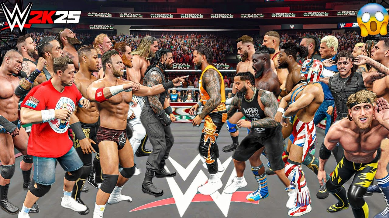 WWE 2K25 Royal Rumble 2026: игровой процесс матча