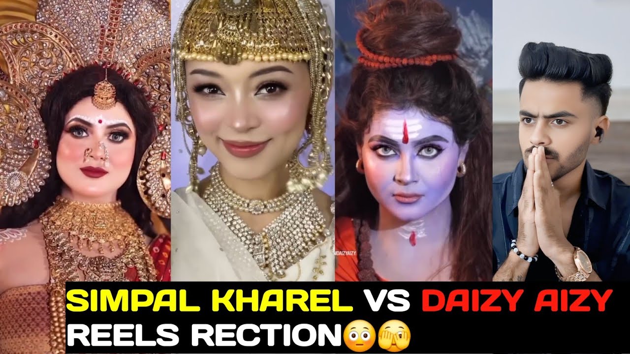 Reacting To Simpal Kharel Vs Daizy Aizy Instagram Reels | Simpal Kharel Vs Daizy Aizy Reaction