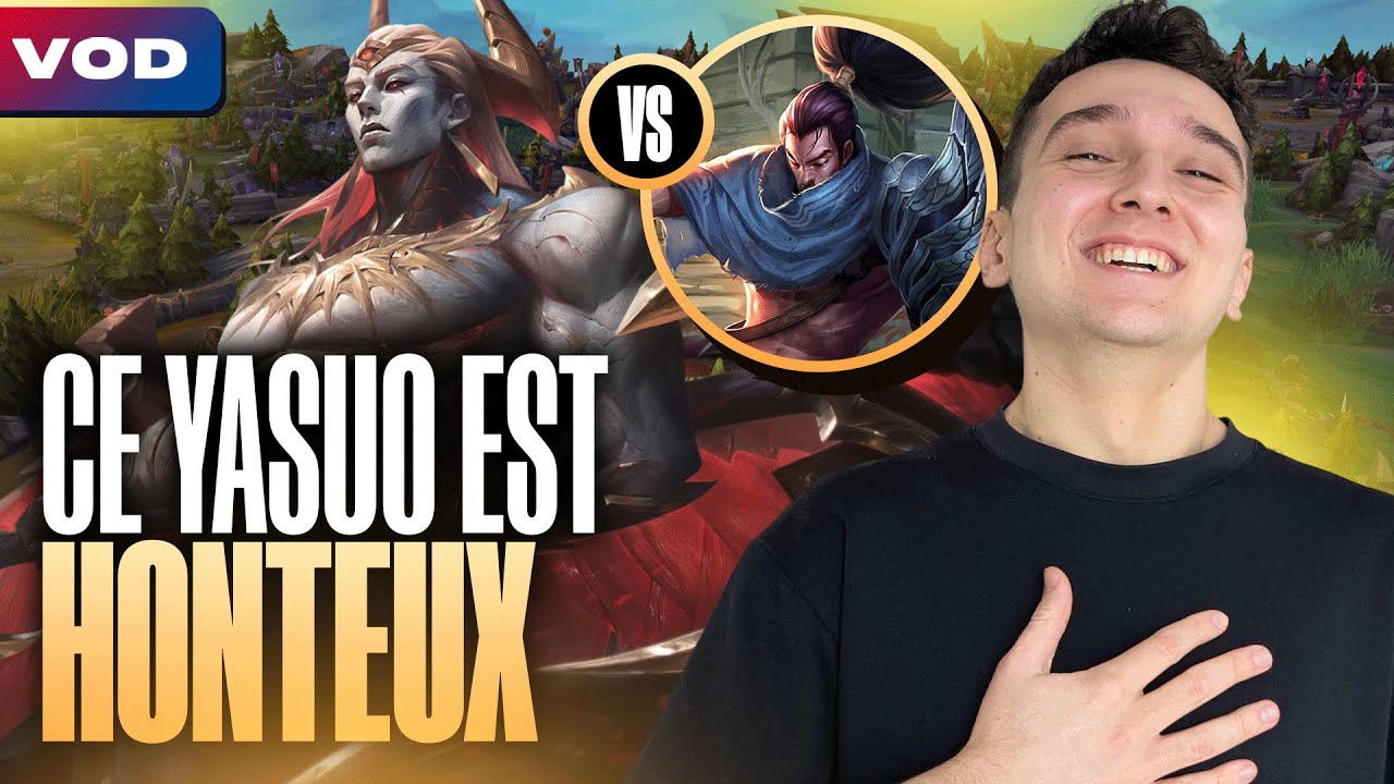 LE YASUO LE PLUS TERRIFIANT QUE J'AI VU - Zaahen vs Yasuo - SoloQ Patch 26.2
