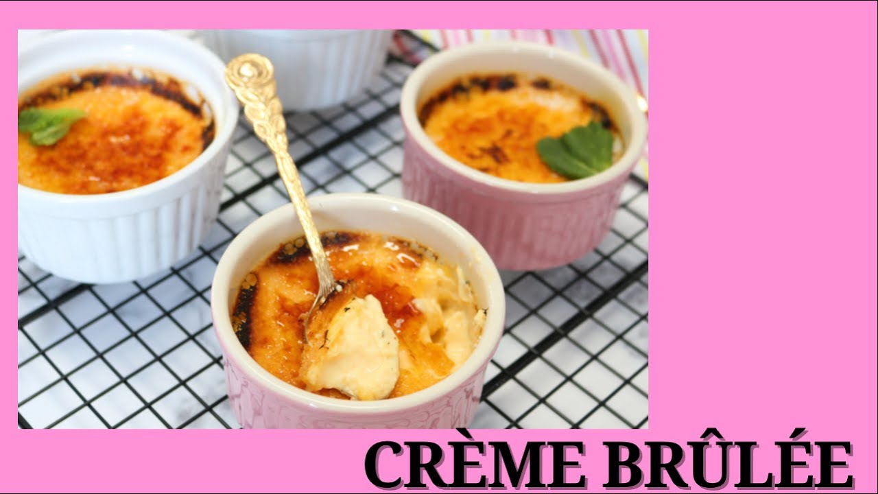 Creme Brulee selber machen/ schnell& einfach/ Eigelb Resteverwertung