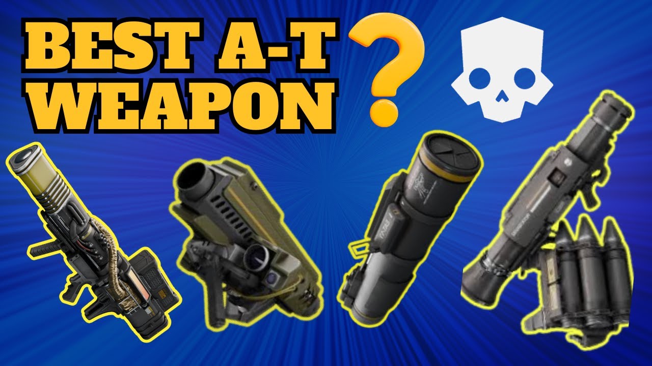 What is the BEST A-T Support Weapon in Helldivers 2?