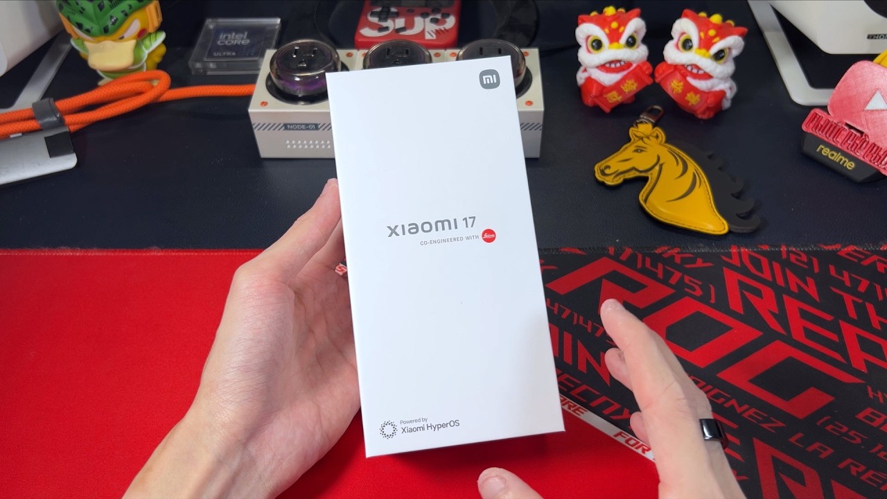Khui hộp Xiaomi 17 chính hãng