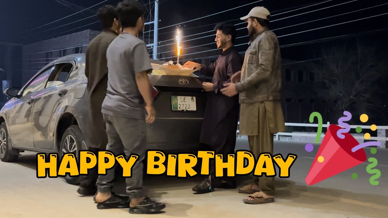 Gari Chori ho gai 🤯😵‍💫||Lazat Pay Ke Birthday Party 🥳 || Yadgar Bakers ka Cake || 