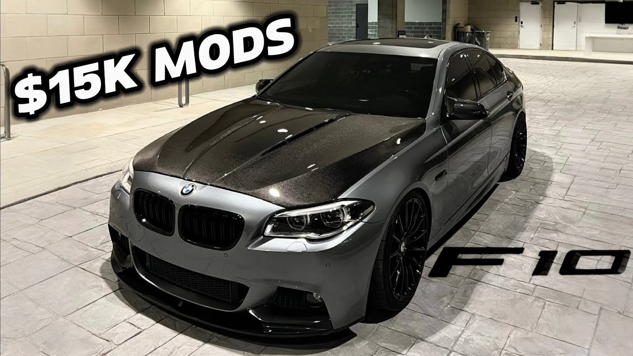BMW F10 535i WITH $15,000 IN MODS… TOP 20 MODS FOR YOUR N55