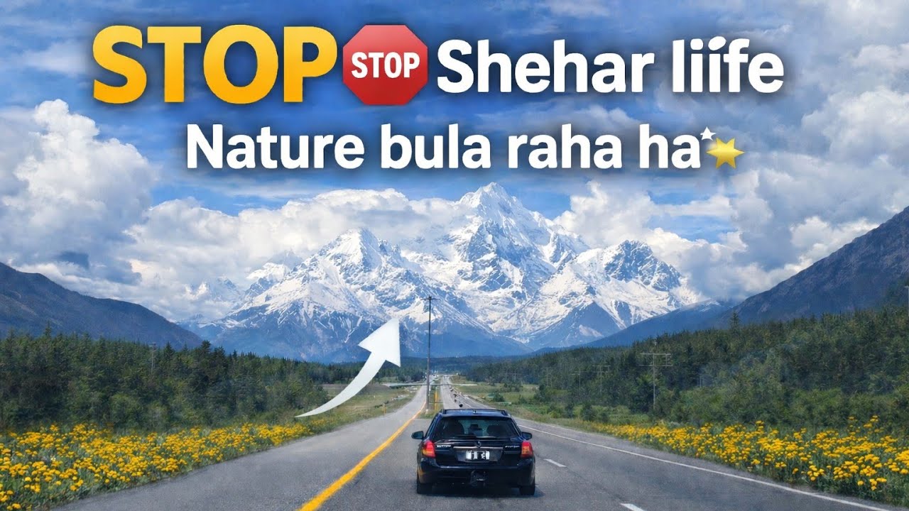 Is road par chale to stress khatam 😌🍁