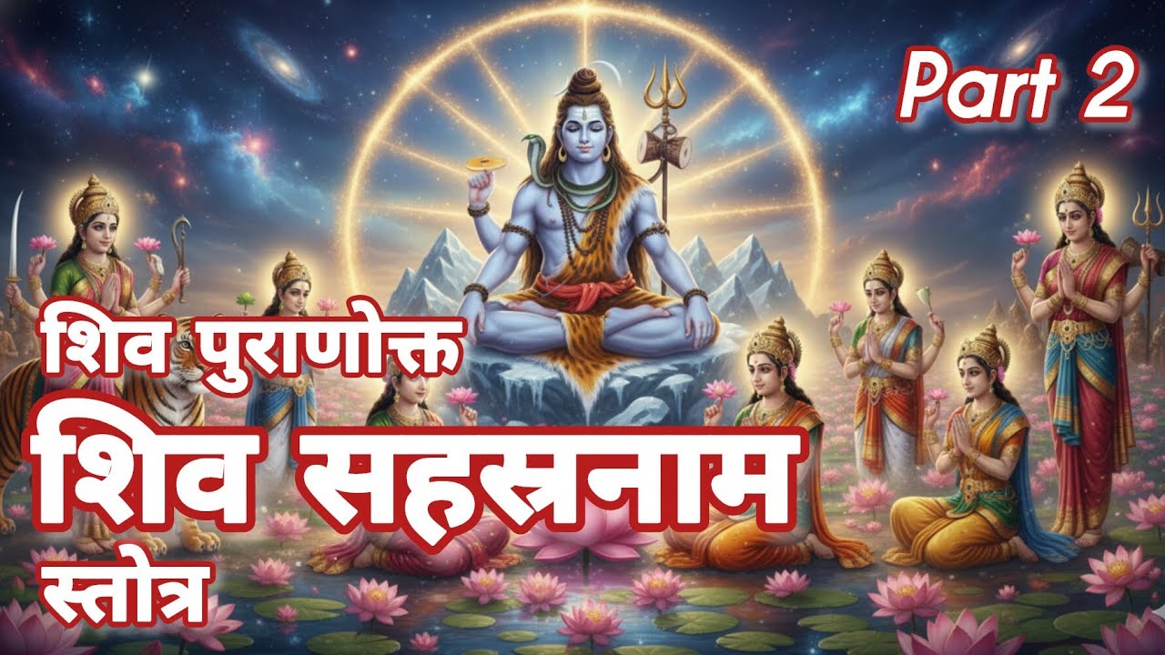 शिव पुराणोक्त शिव सहस्रनाम स्तोत्र | Shiv Sahasranama Stotram from Shiva Purana
