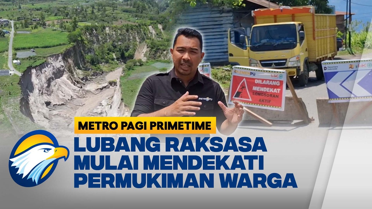 Melihat Langsung Lubang Raksasa di Aceh yang Kian Meluas  - [Metro Pagi Primetime]