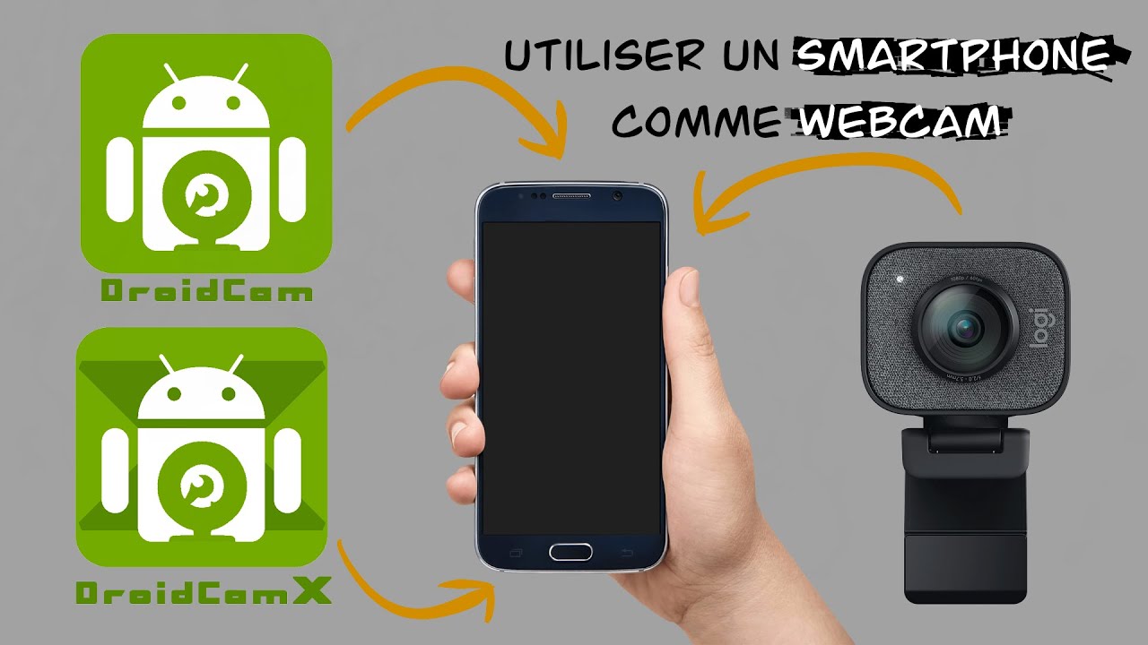 Utiliser un Smartphone comme Webcam pour ordinateur