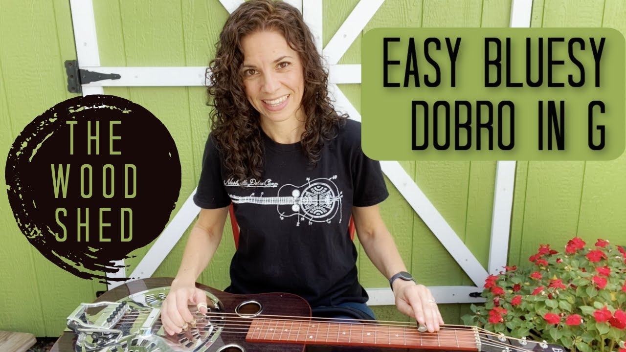 Beginner DOBRO LESSON - G blues Darlin Corey
