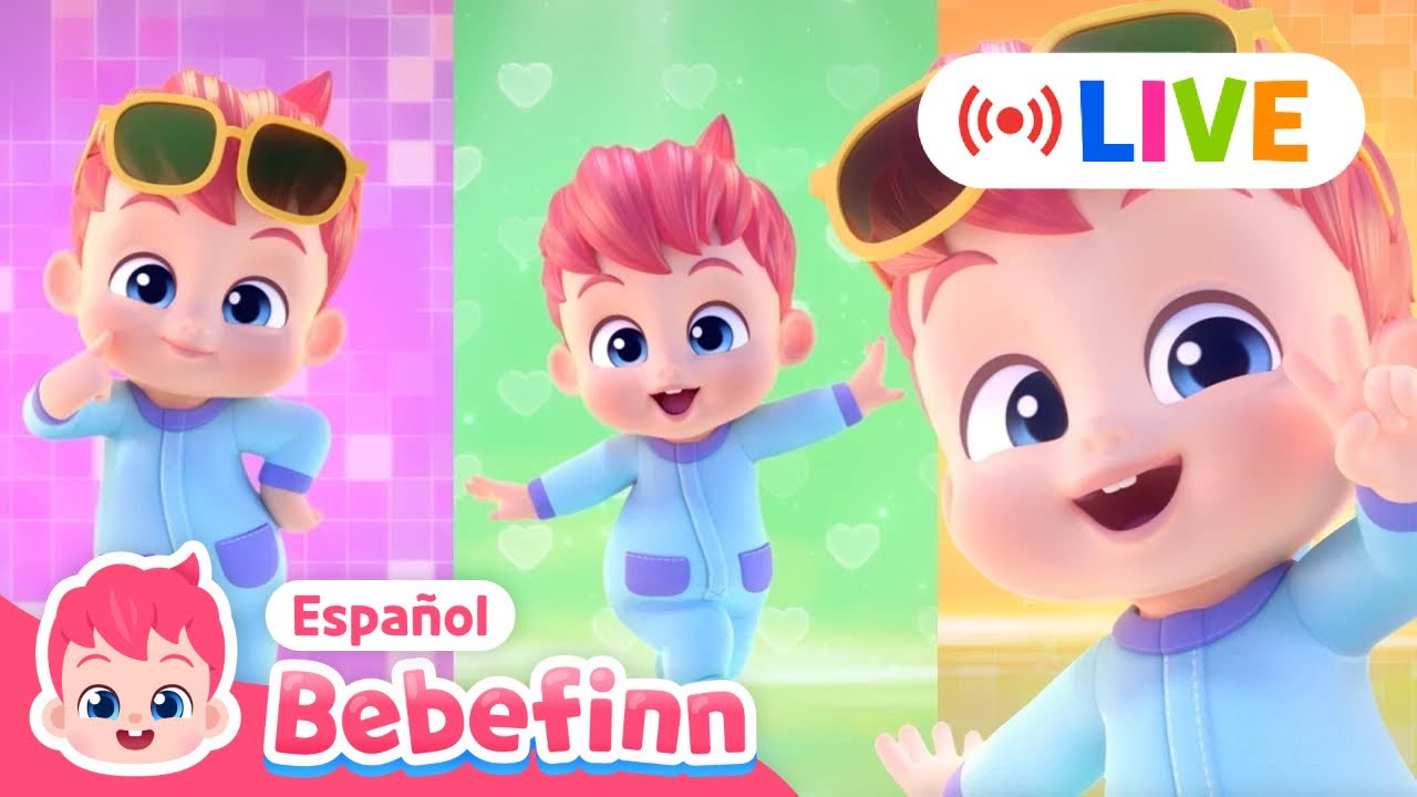 Bebefinn 🔴 LIVE ⭐️ Todas las Canciones 🎵 Bebefinn en español