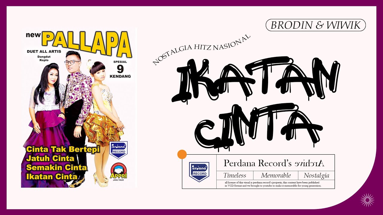 Brodin Feat Wiwik Sagita - Ikatan Cinta - New Pallapa (Official Music Video)