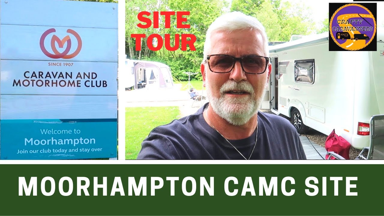 MOORHAMPTON CAMC SITE Herefordshire | With CRAFTY CARAVANNERS | Disused Railway Station | Vlog 365