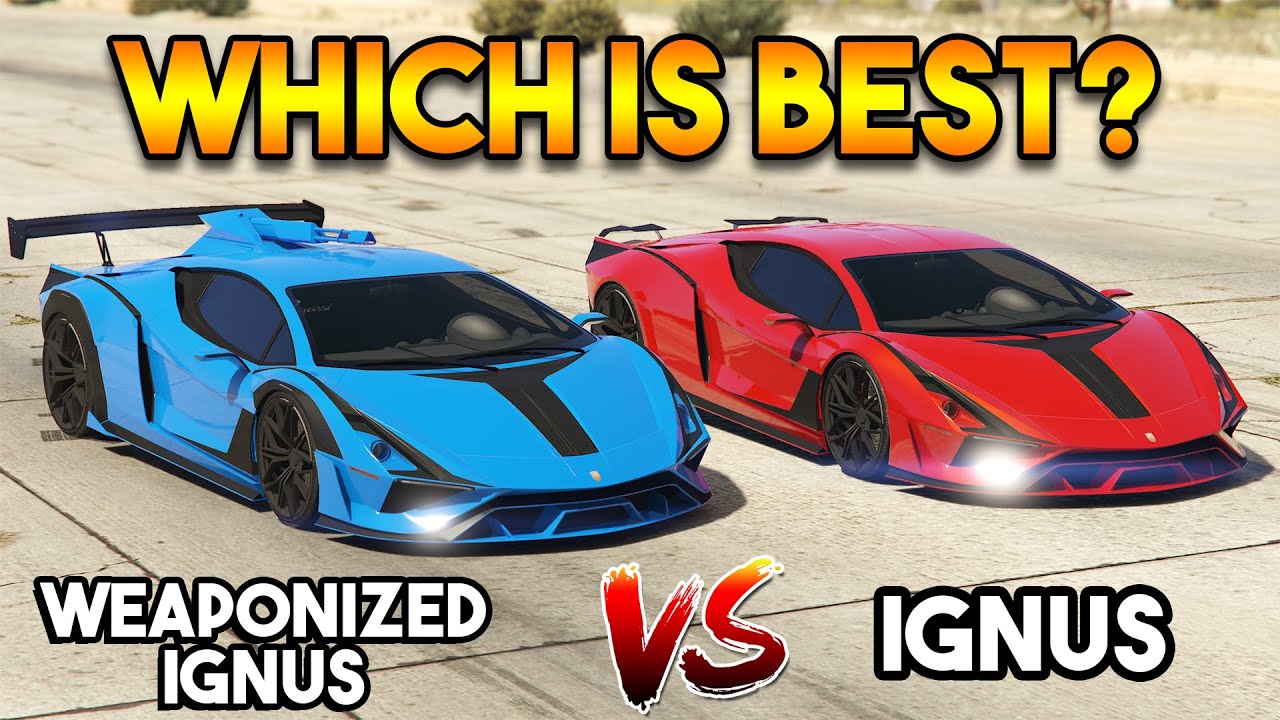 GTA 5 ONLINE : IGNUS VS WEAPONIZED IGNUS (WHICH IS BEST?)