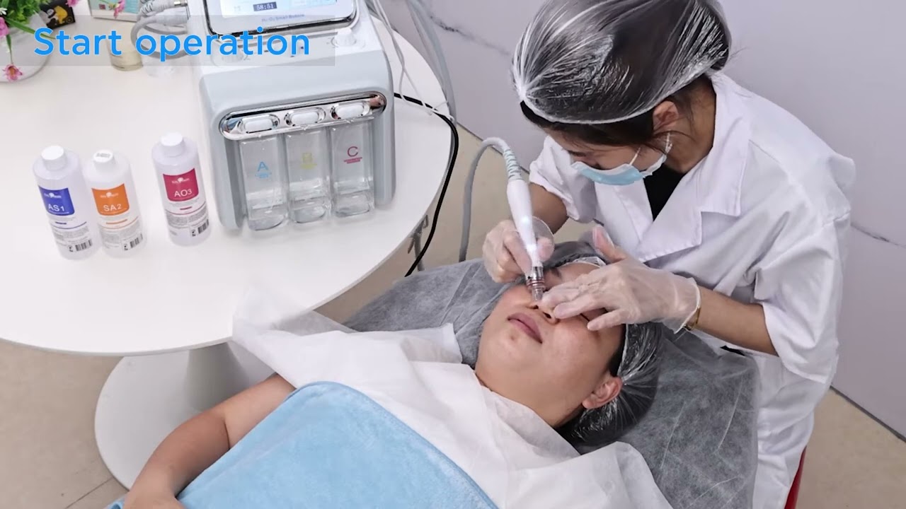Hydrafacial. Paso a paso. Como montar. Tratamientos paso a paso.
