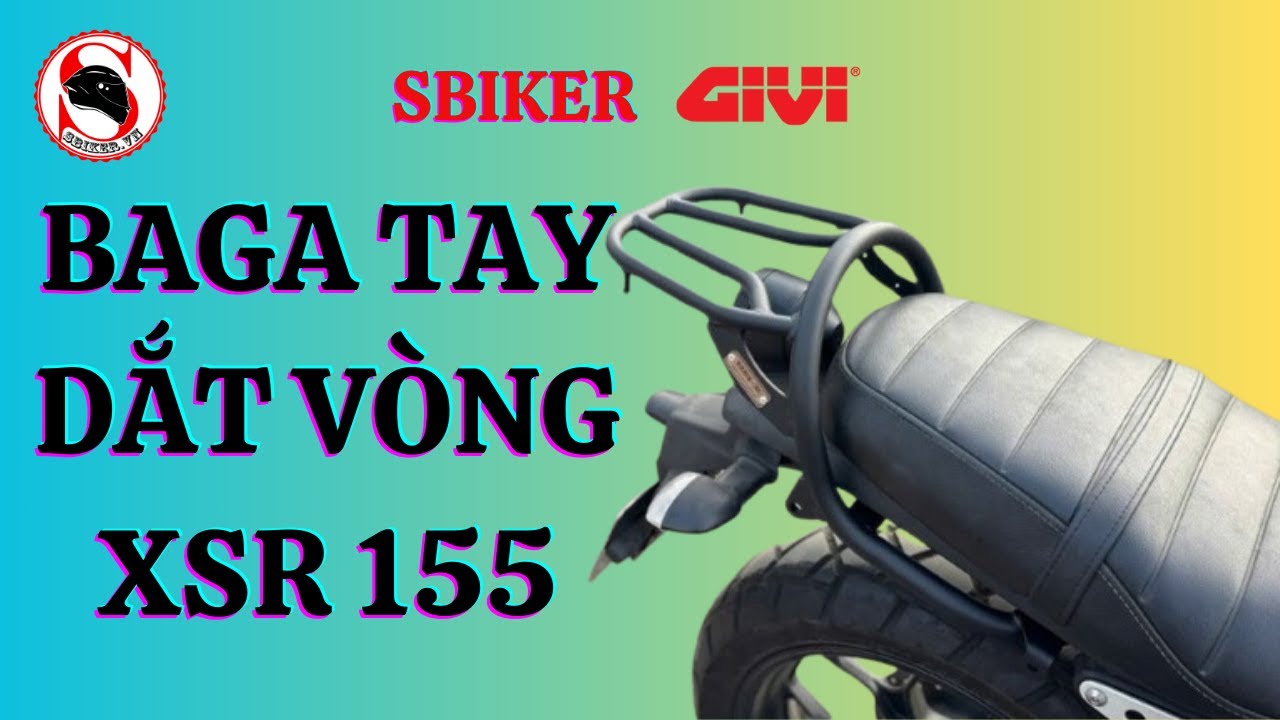 Baga Tay Dắt Vòng XSR 155 Tự Tay Lắp Chuẩn Không Cần Thợ