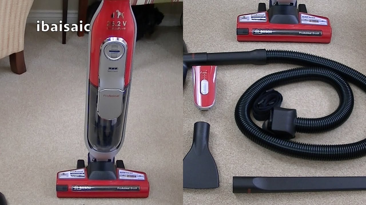 Bosch Athlet Pro Animal Cordless Upright Vacuum Cleaner Unboxing & First Look