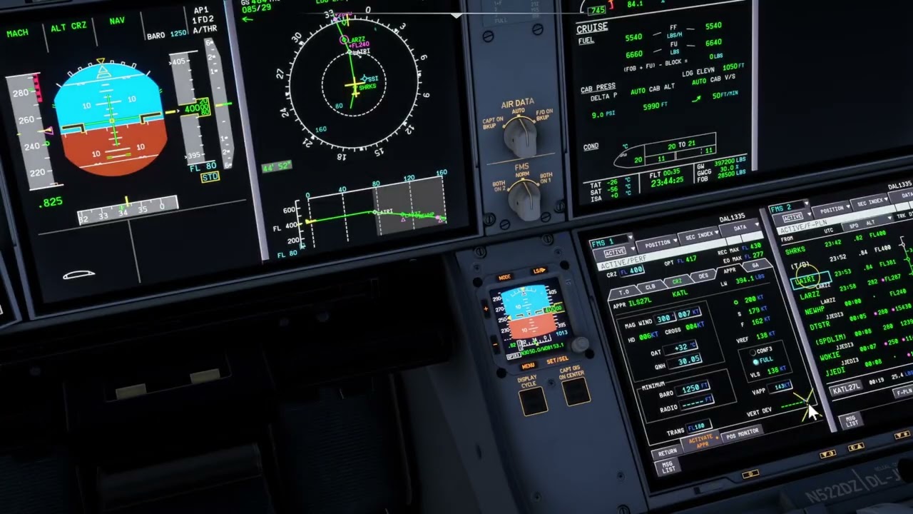 INIBULDS A350 XBOX SERIES X STAR WARS ARRIVAL INTO KATL
