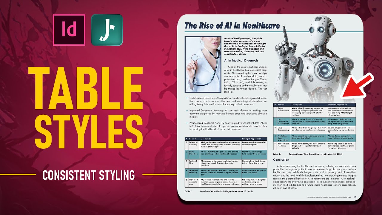 Learn InDesign Table Styles in 9 Minutes
