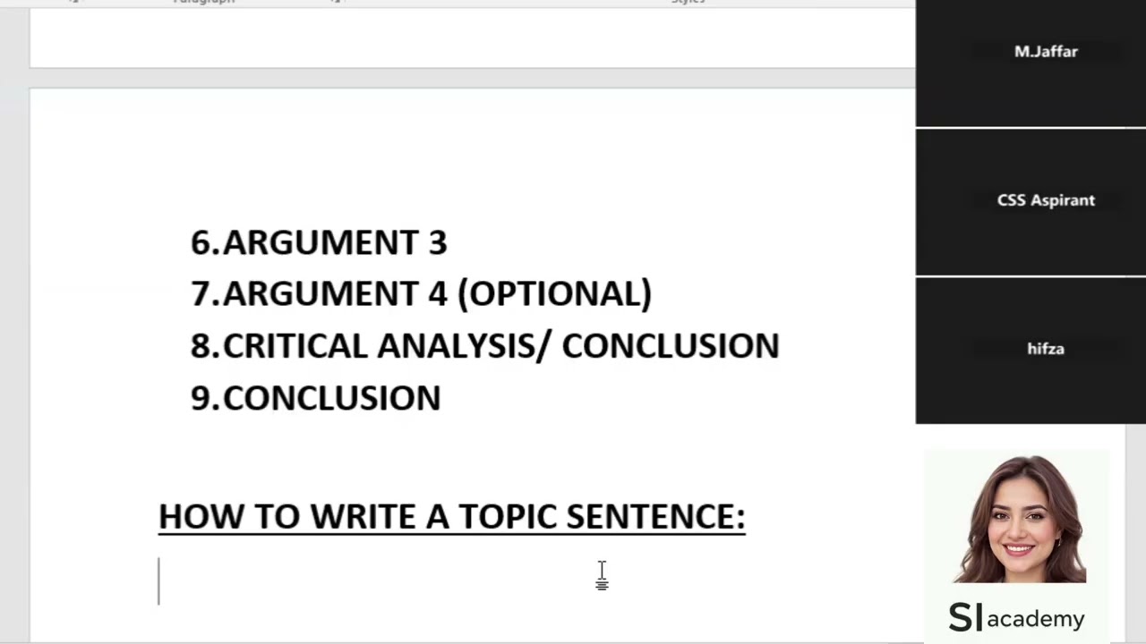 Rules , basics , tricks of essay & structure of descriptive paragraph | CSS ESSAY