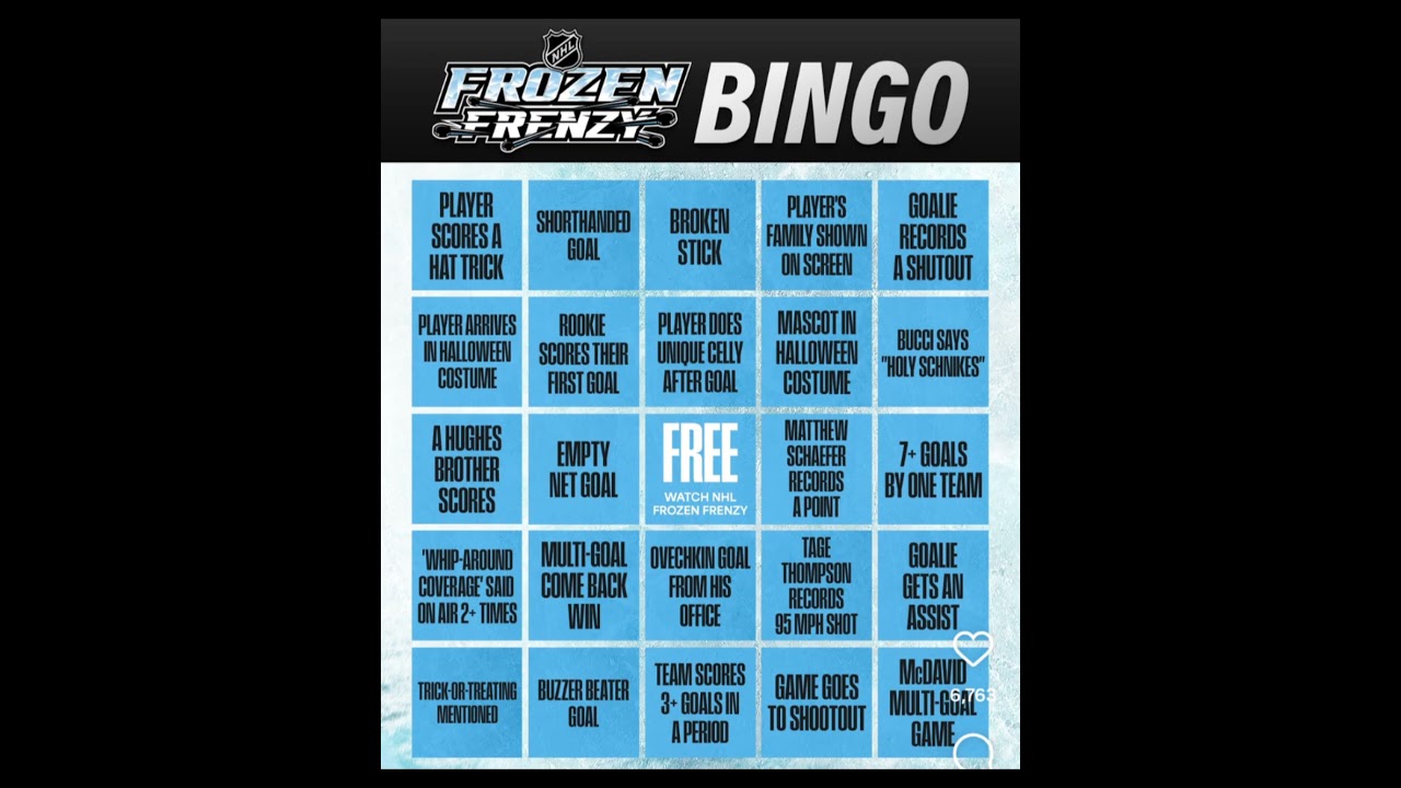 The 2025 NHL Frozen Frenzy!! @espn @NHL #nhl