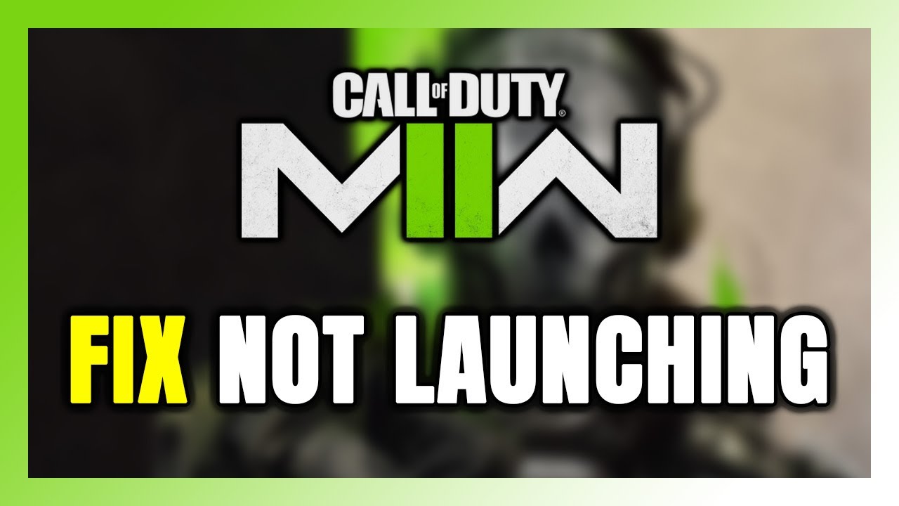 Как исправить проблему с запуском/отсутствием запуска Call of Duty Modern Warfare 2