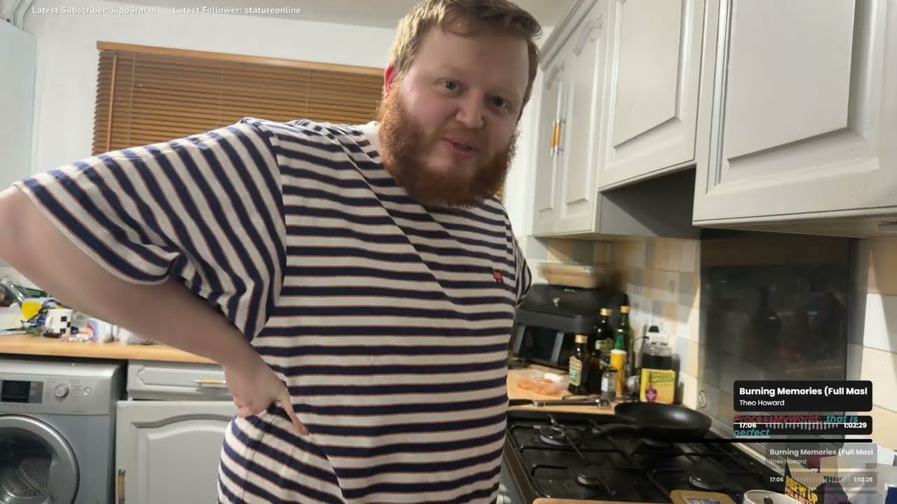 Cookin' tea, beating mario galaxy later.