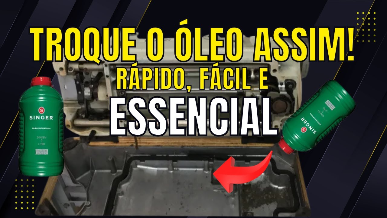 Troque o Óleo da Reta Industrial em 3 Minutos – Simples e Rápido!
