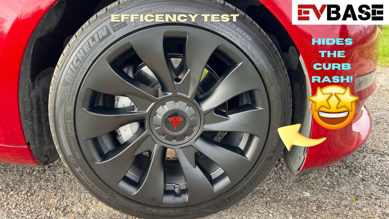 Специальный выпуск: обзор колпаков колес EVBase Uberturbine для нашей Tesla Model 3