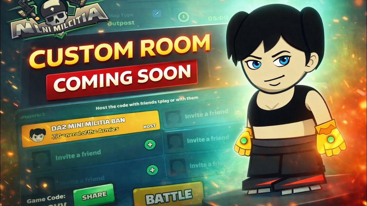 Mini Militia Game Me Pro Kase Bne version 5.6.4 gaming battles classic mod