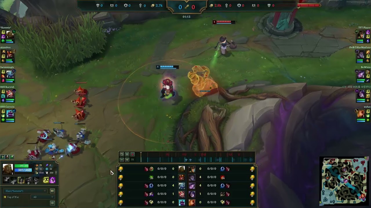 Lvl1 Grasp spam strat as Illaoi (vs Cass)