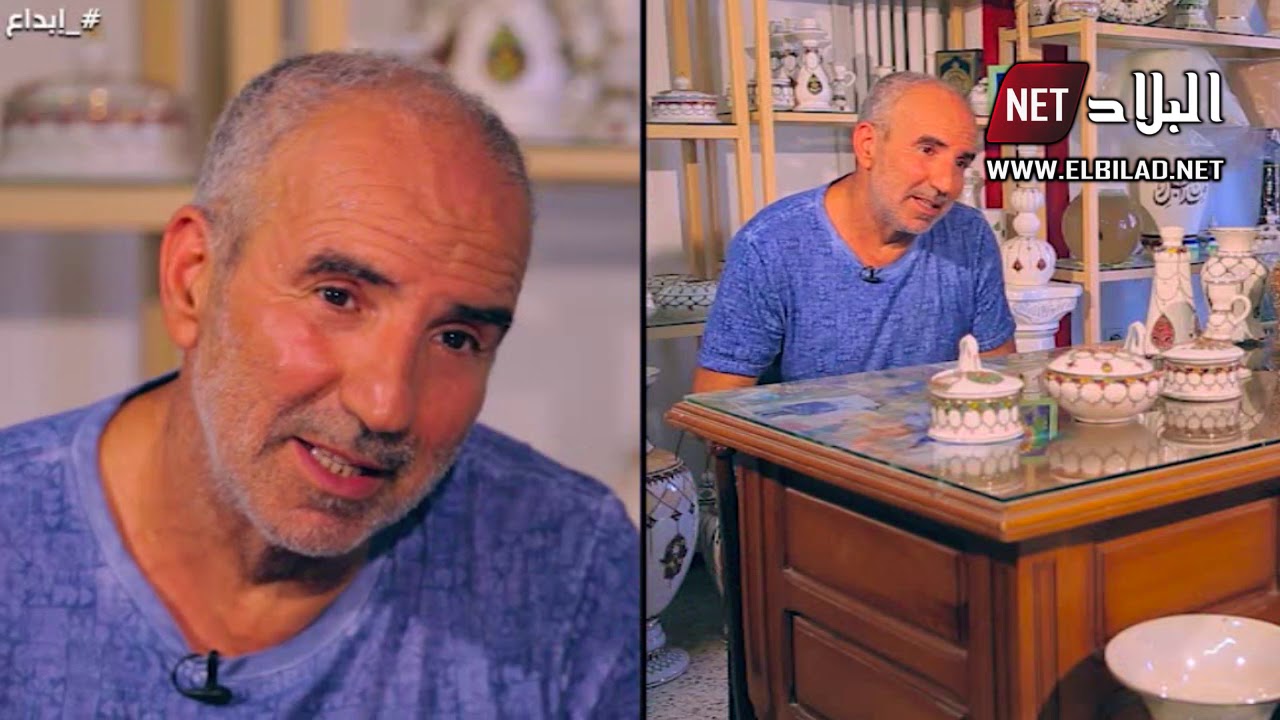 إبداع : جمال الدين مجاك / حرفي الخزف الفني