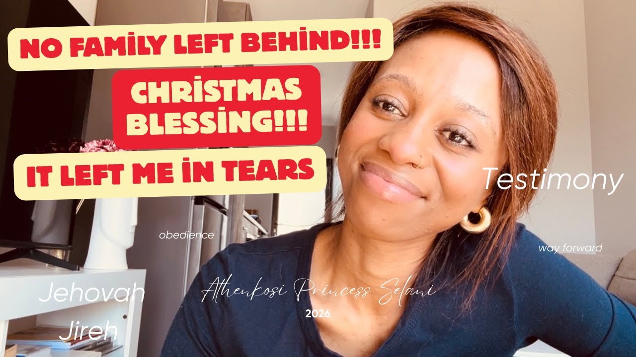 How God BLESSED A FAMILY for CHRISTMAS w/groceries! | #testimonialtuesday 