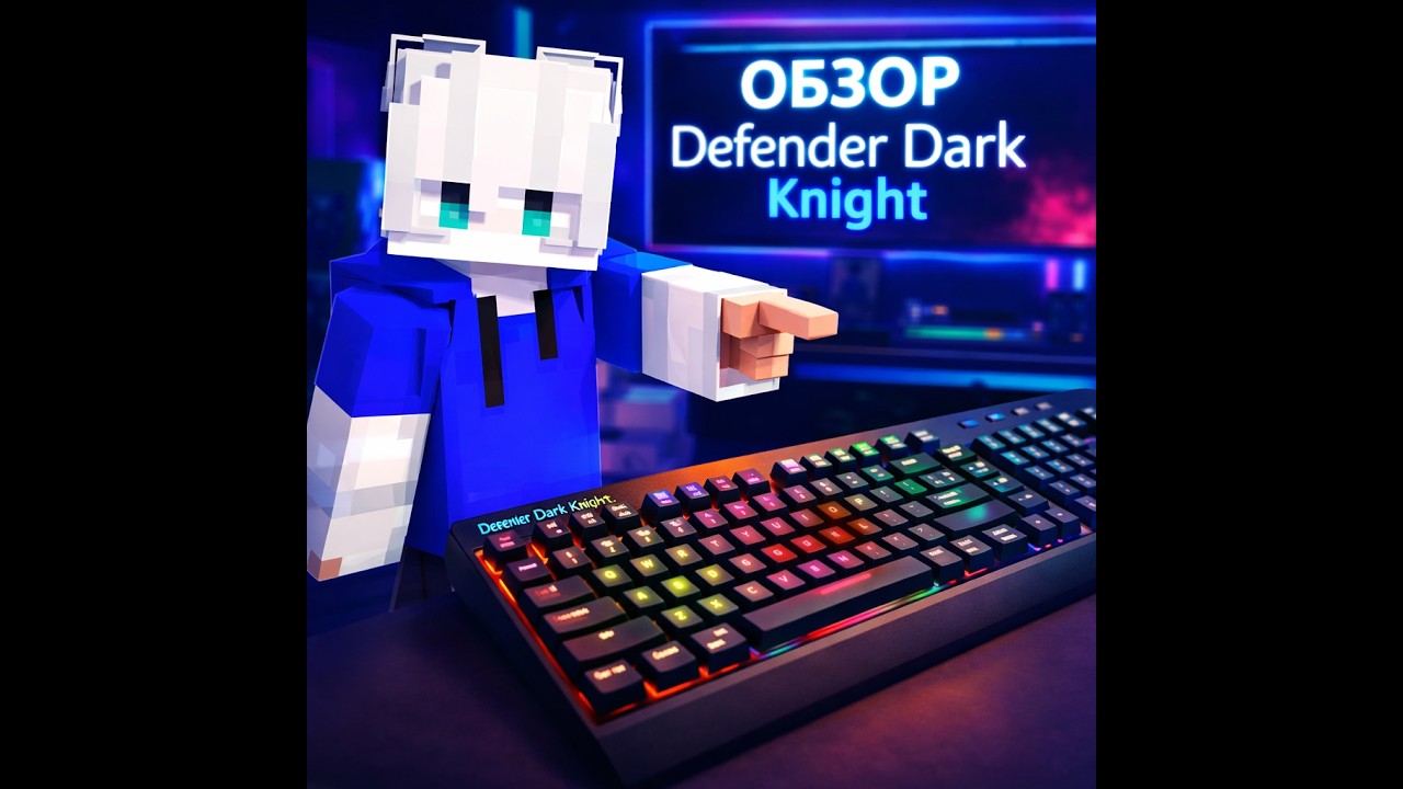 Обзор на клавиатуру defender dark knight