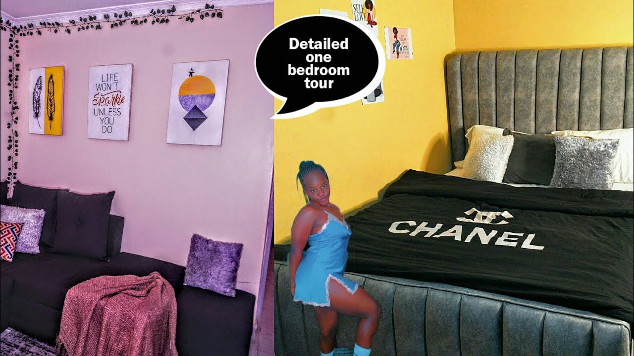 DETAILED ONE BEDROOM TOUR 🏠 // MY SIMPLE ONE BEDROOM APARTMENT TOUR. #housetour #LIVINGALONE
