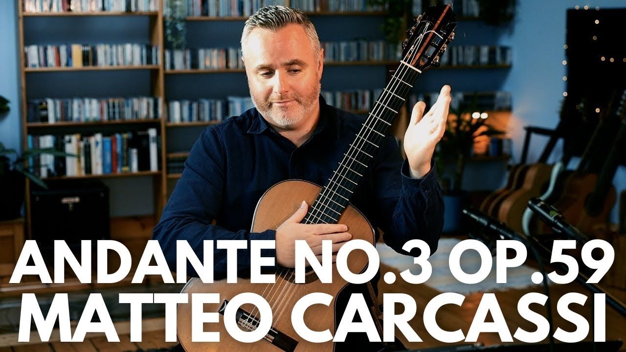 'Andante' No.3 Op.59 by Matteo Carcassi. Matthew McAllister (Guitar).