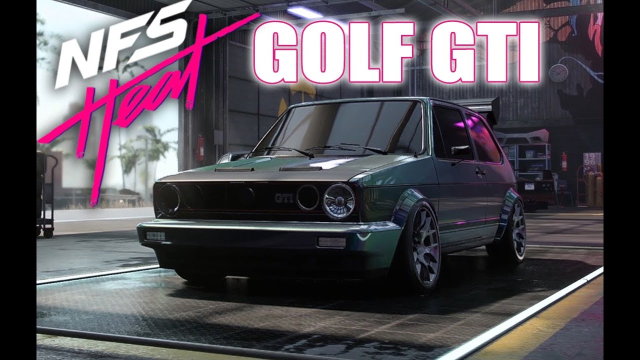NFS Heat - GOLF GTI - BEST CAR IN THIS GAME? | BUILD | Tuning Car | 1300,000 REP