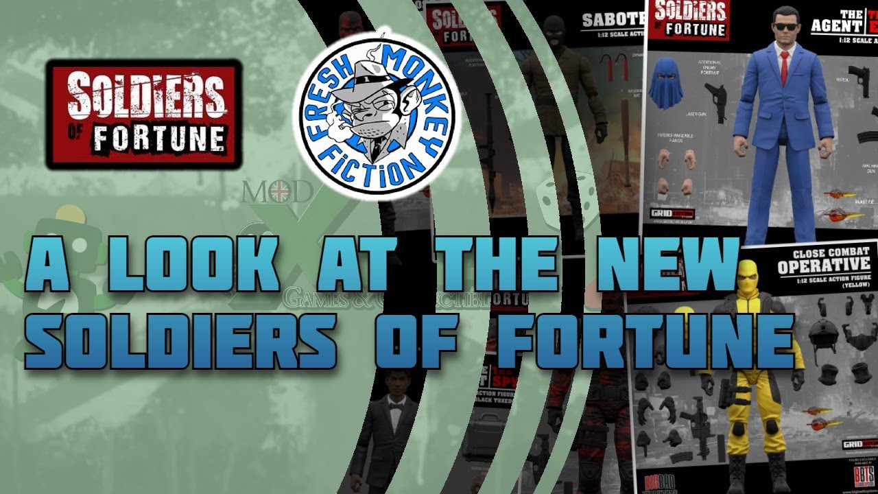 Discover the New Soldiers of Fortune Figures Pre-Orders