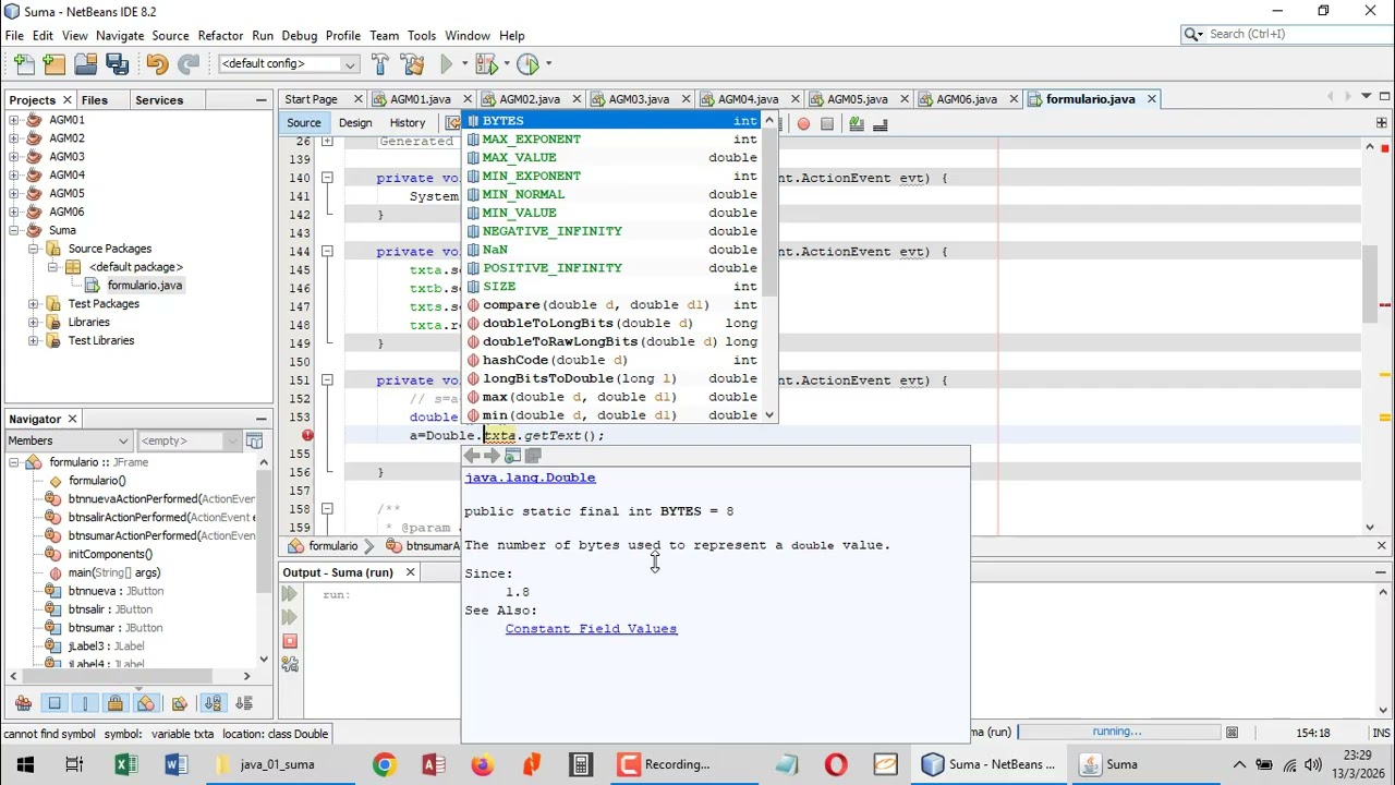 Java - Suma de números - Clase 2