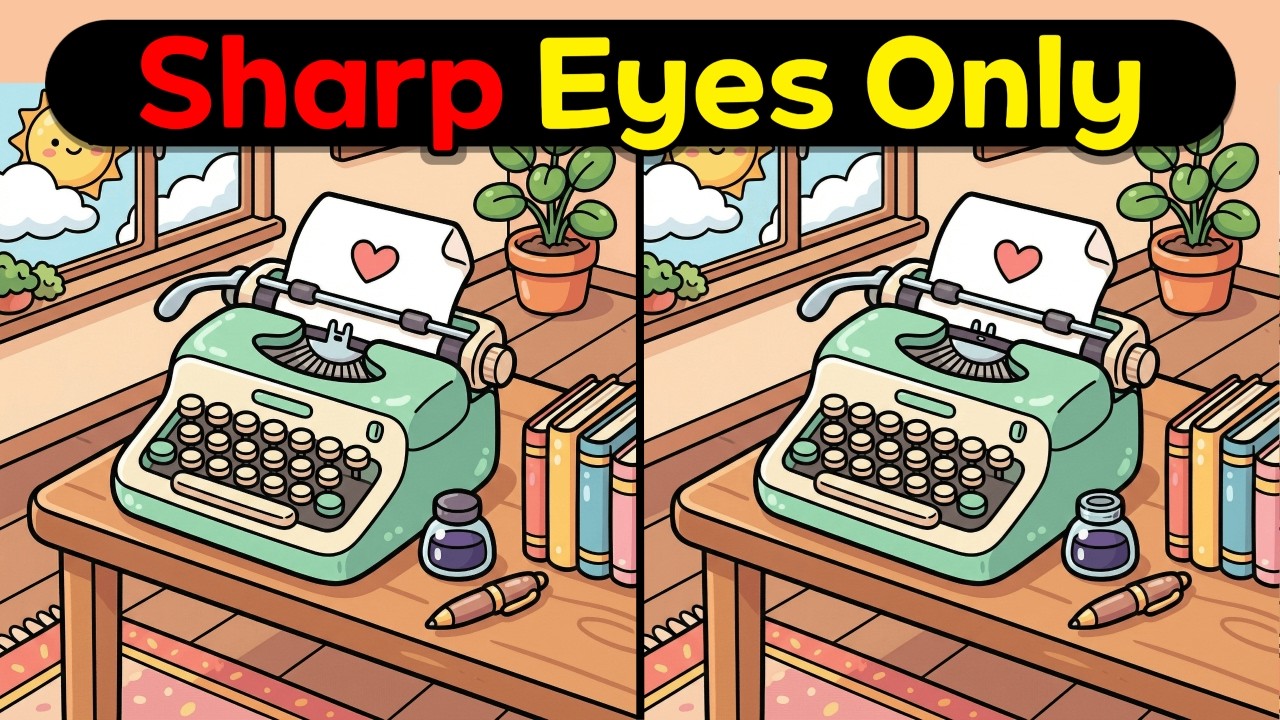 Spot The Difference : Sharp Eyes Only ( Find The Difference #16 )