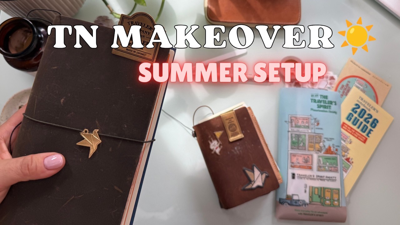 Как сделать мой Traveler's Notebook по-настоящему функциональным (летняя настройка)