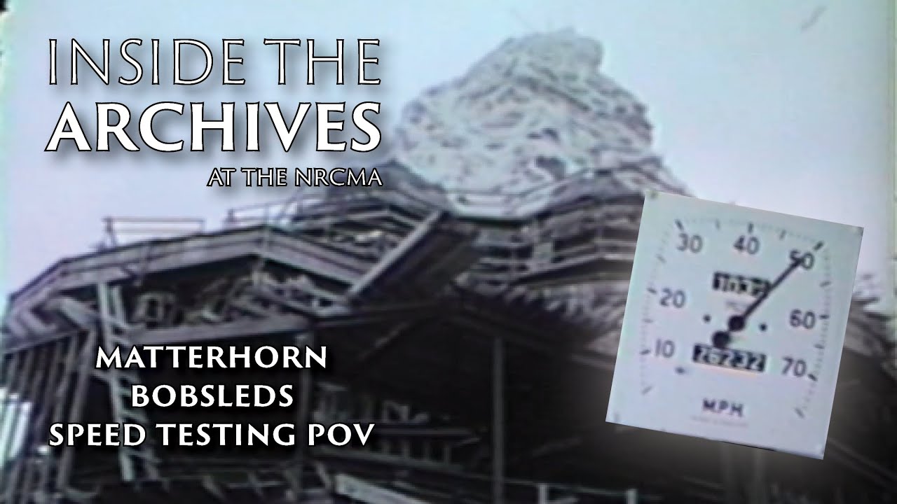 Arrow Development Matterhorn Bobsleds Speed Test POV | National Roller Coaster Museum & Archives