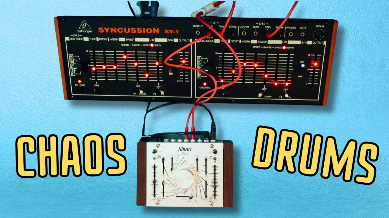 Chaos Control: Hikari Duos vs. Behringer Syncussion SY-1 (Experimental Live Jam)
