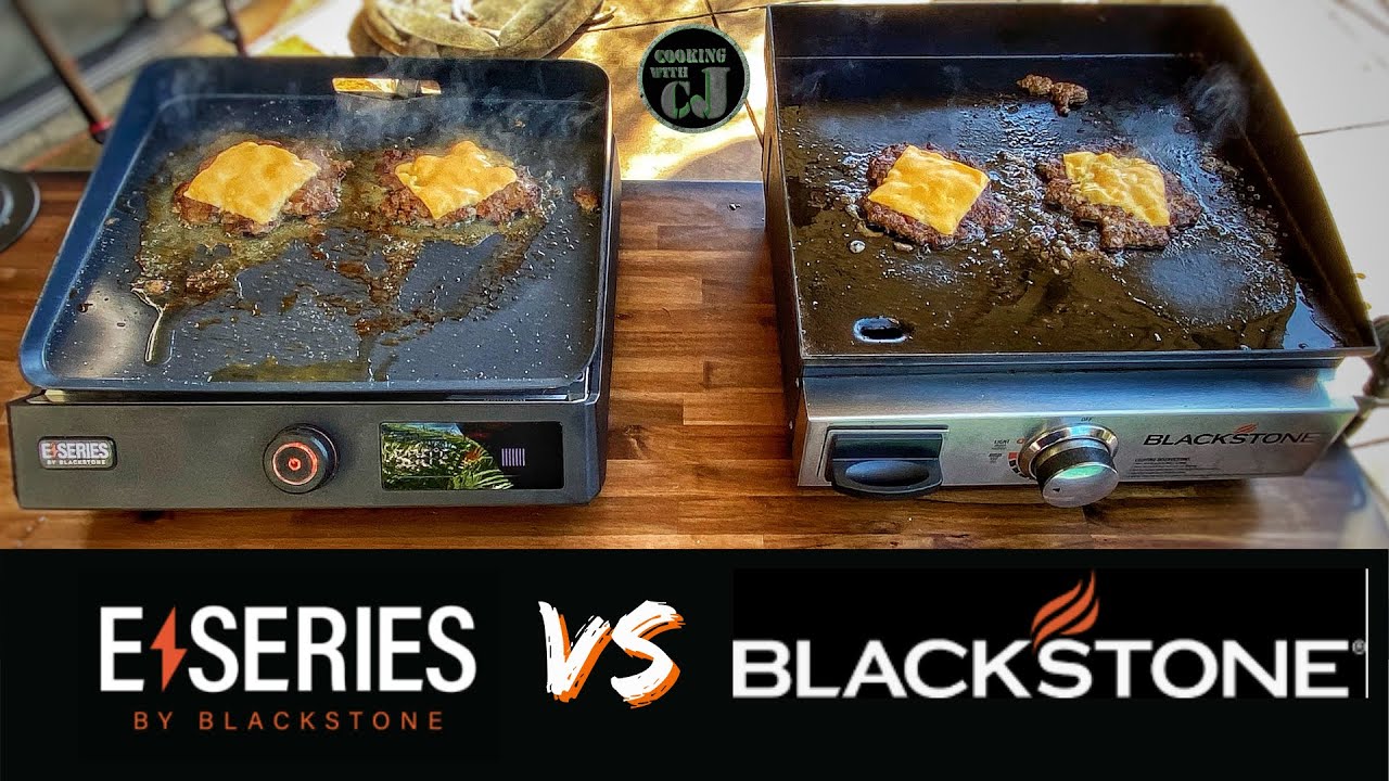 Blackstone E-SERIES против Original Blackstone Griddle / БИТВА СМЕШБУРГЕРАМИ!