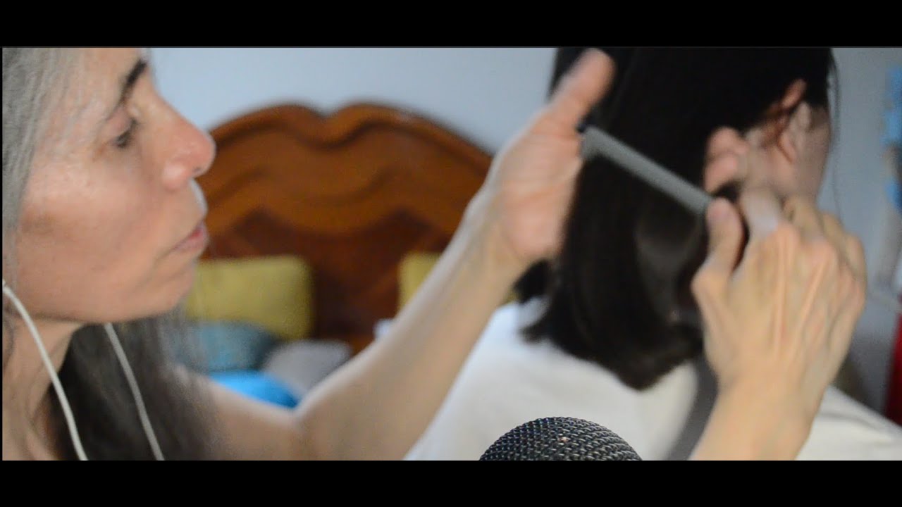 ASMR TE HAGO PEINADOS PARA ARRULLARTE