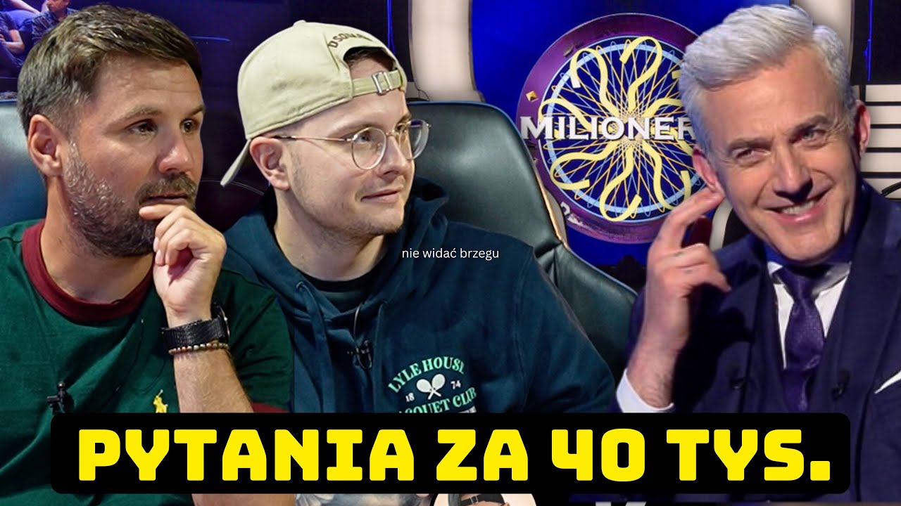 PYTANIA ZA 40 TYS. Z MILIONERÓW - CZY ZNASZ ODPOWIEDZI?!