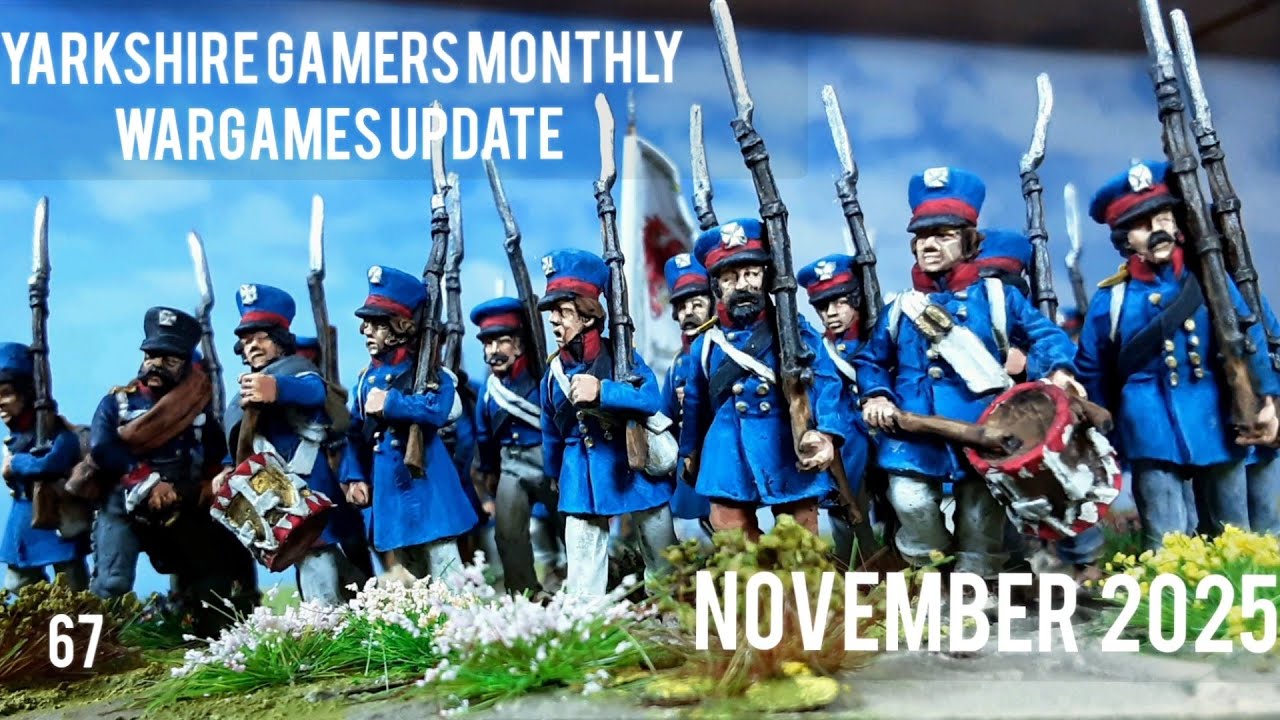 Ежемесячное обновление военных игр Yarkshire Gamers — ноябрь 2025 г.
