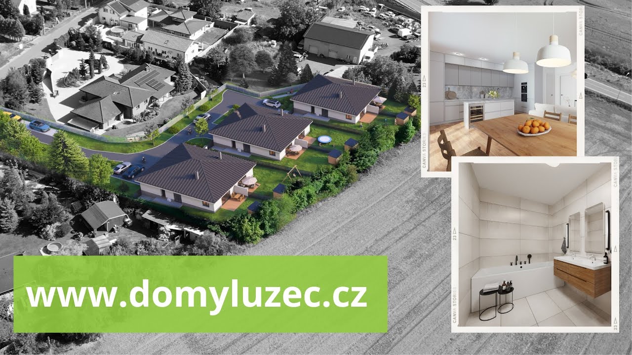 Moderní úsporné bydlení v soukromí - Lužec nad Vltavou