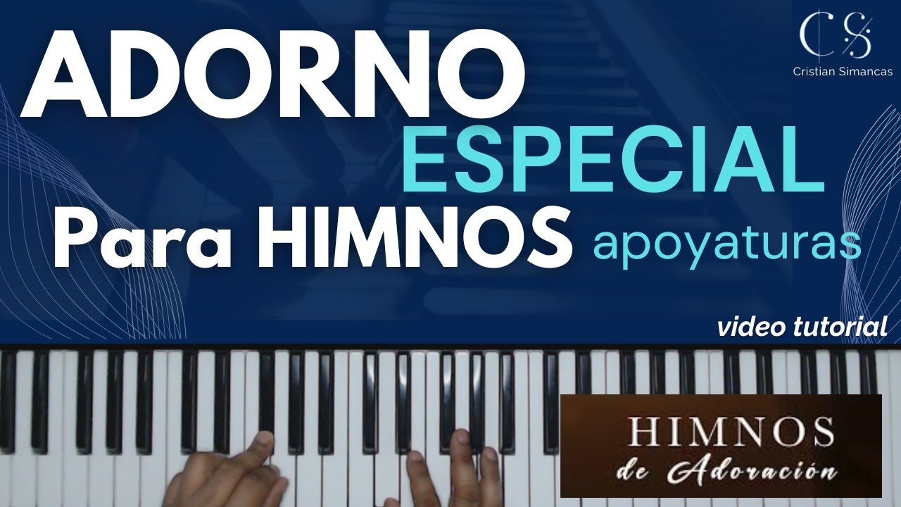 Aprende este ADORNO ESPECIAL para HIMNOS