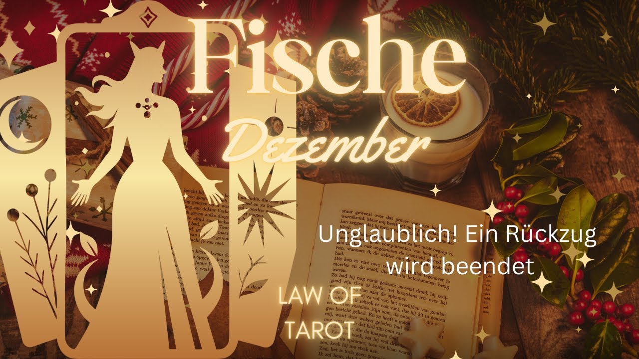 Fische ♓️ Unglaublich! Ein Rückzug wird beendet ❤️ Dezember 2024