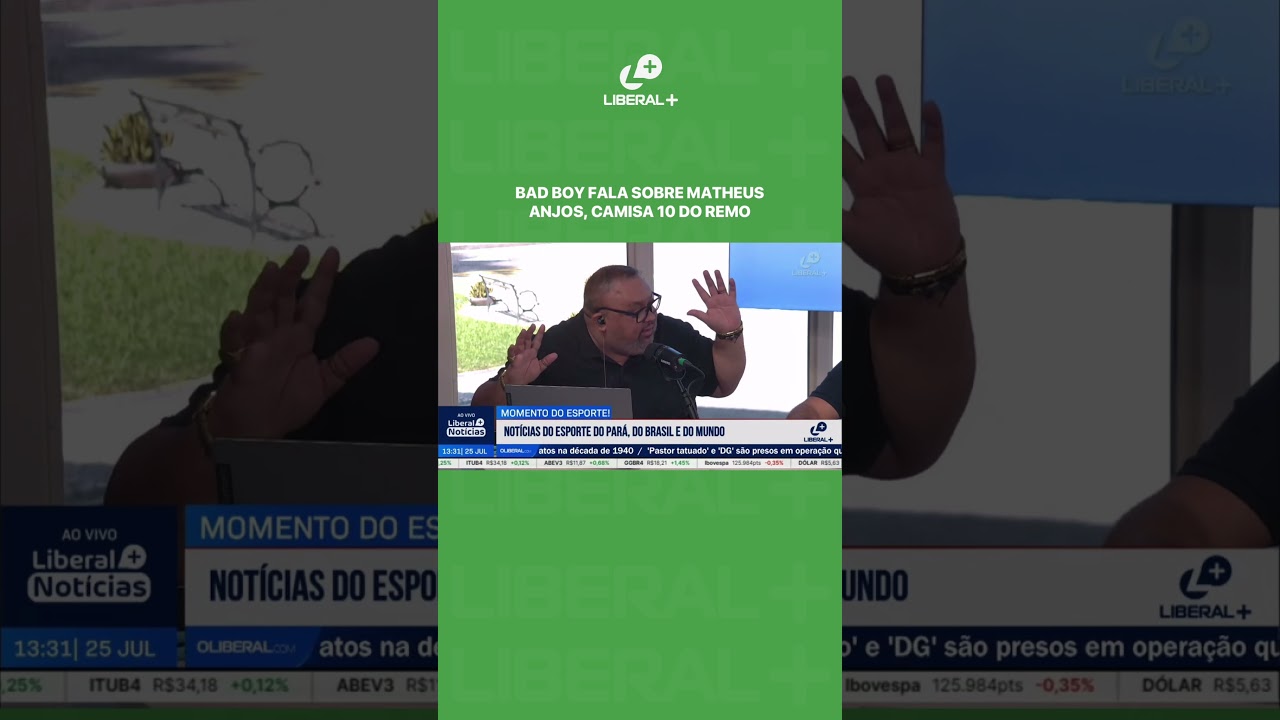 'Ele se acha o Kak&aacute;&rsquo;: Bad Boy fala sobre Matheus Anjos, camisa 10 do Remo
